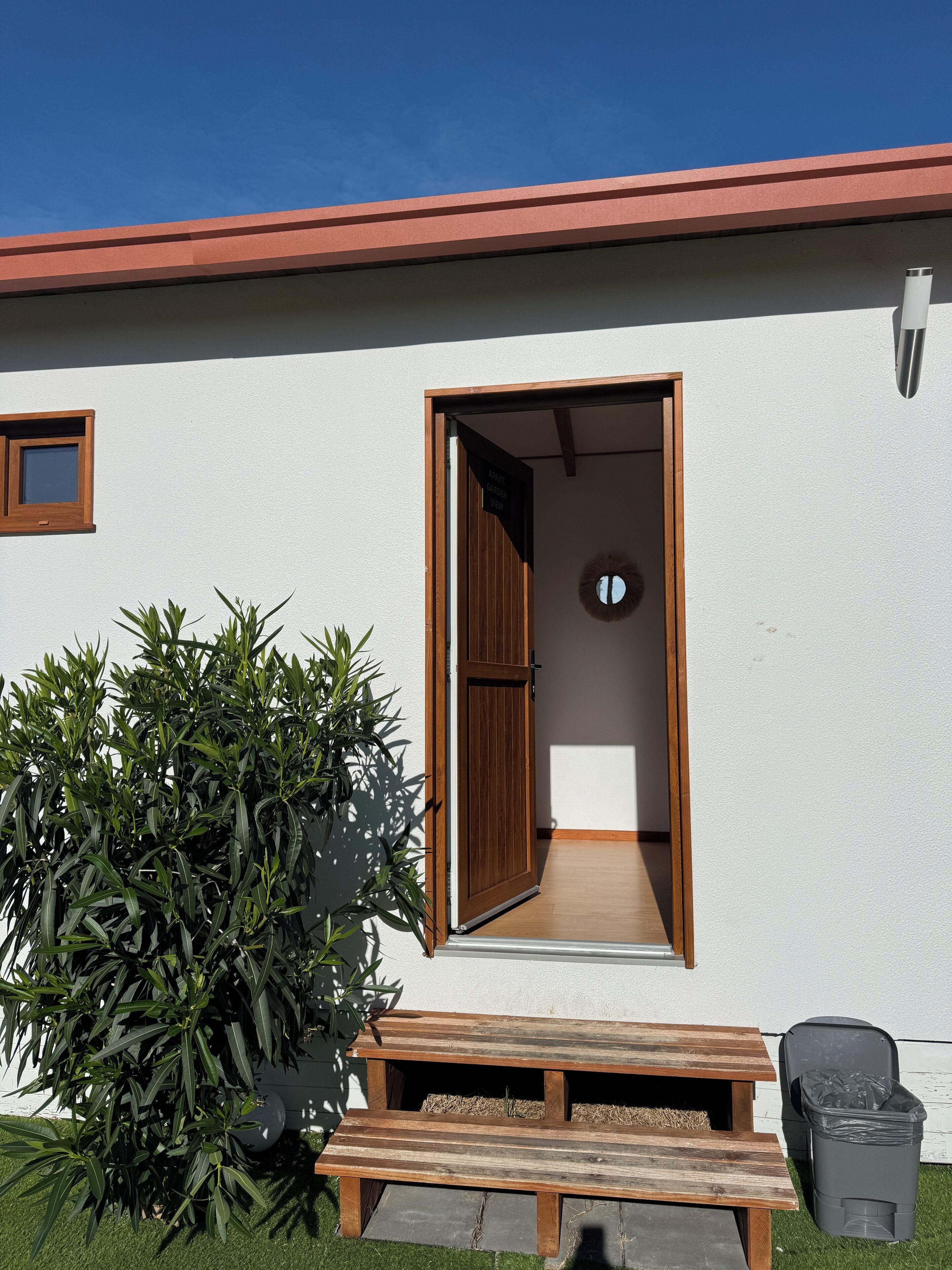 Façade de l’hébergement