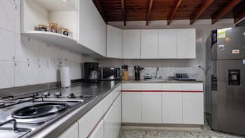 Microwave, oven, stovetop