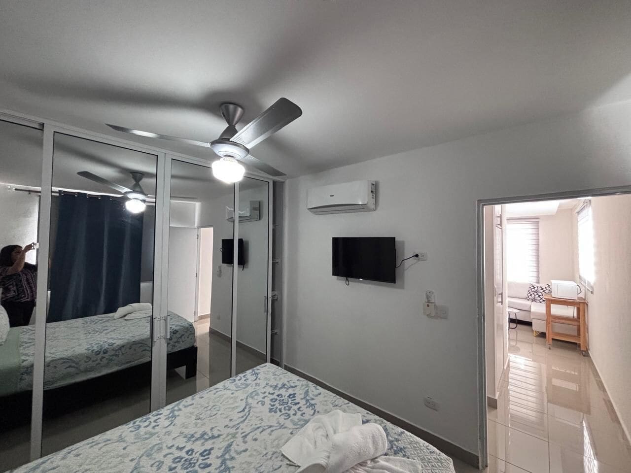 舒適開放式客房 | 遮光布/窗簾、熨斗/熨衣板、免費無線上網