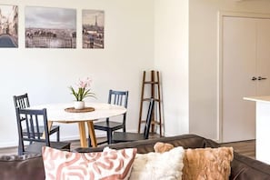 Living area - Stylish Berwick Home with WiFi, Smart TV, Garage (Berwick)