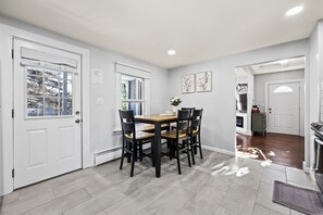 Dining - Stylish 2BR Apartment • Fireplace • Workspace • 2 Parking Spots (Bristol)