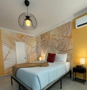 1 bedroom, iron/ironing board, Internet, bed sheets - Borinqueen Bliss  1-bedroom apartment  with pool in vibrant Condado (Condado)