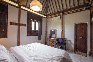 Comfort House, Patio, Garden View | View from room - Breeze and Blossom Cottage Maguwo (Depok)