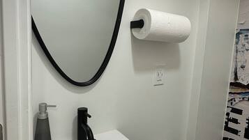 Towels, soap, toilet paper