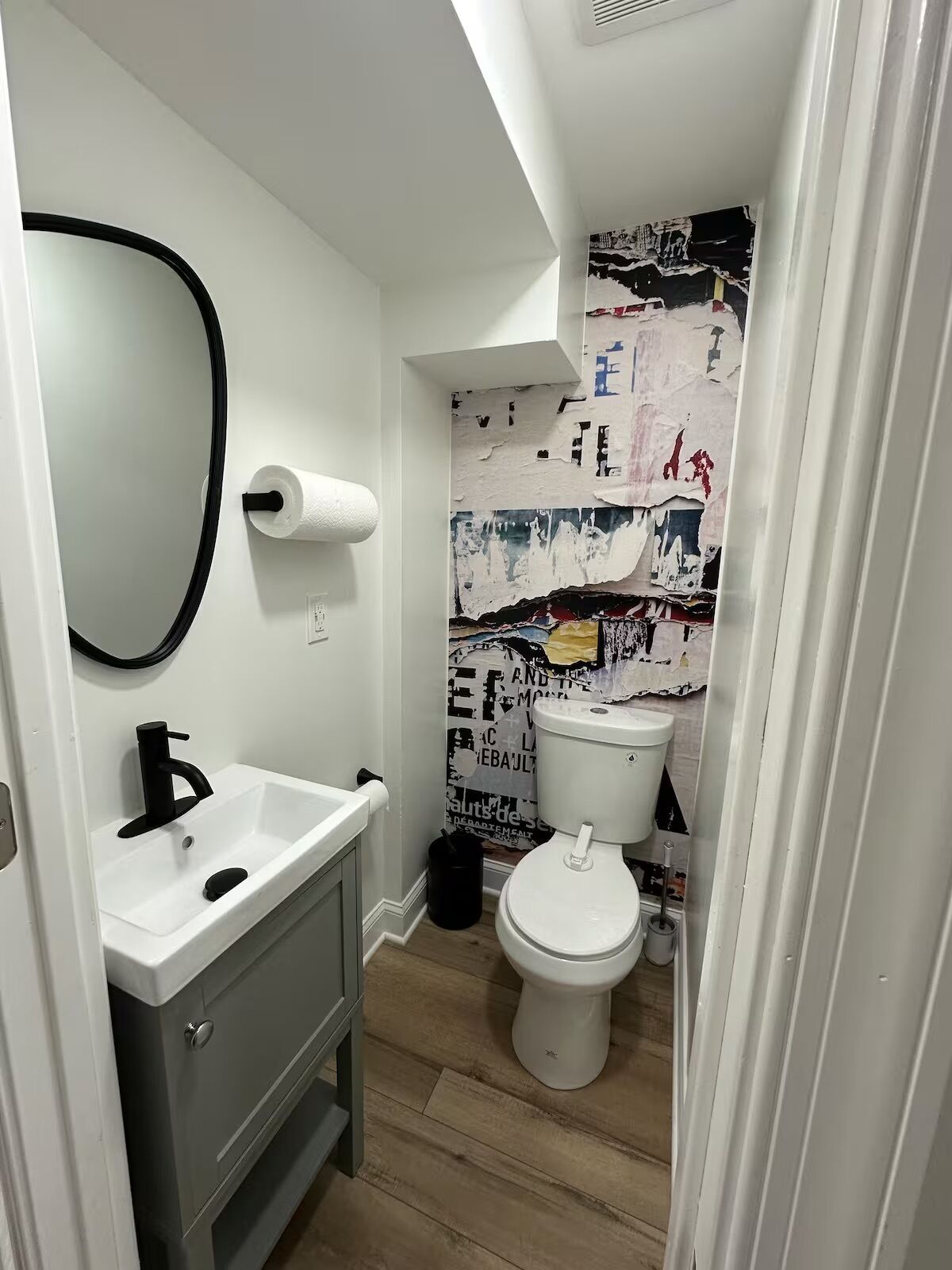 Towels, soap, toilet paper