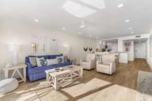 Condo, Multiple Beds (Redington Towers 7D) | Living area - Redington Towers 7D (Redington Shores)