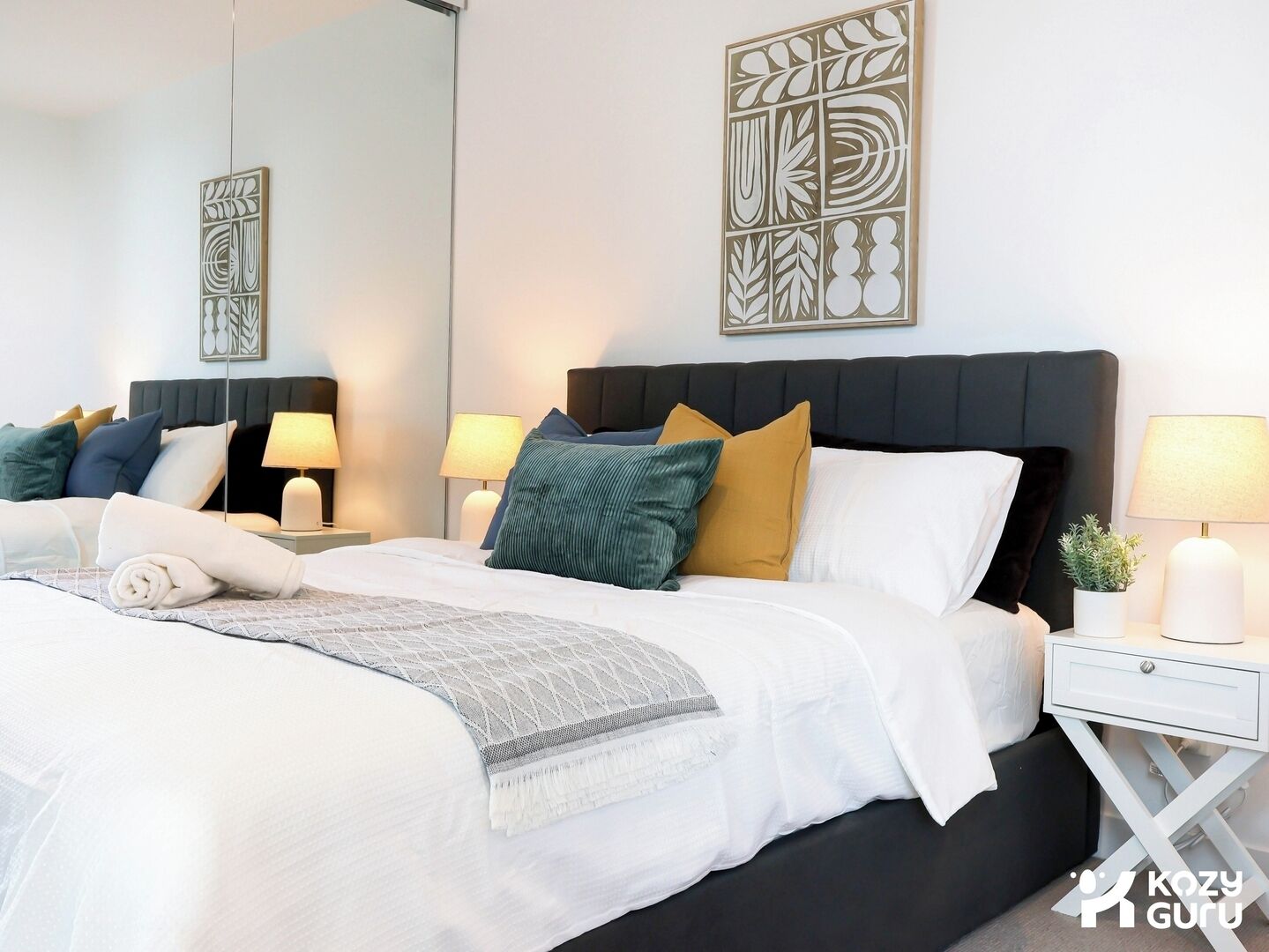 Iron/ironing board, WiFi, bed sheets