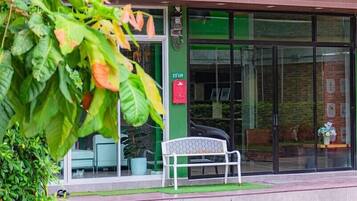 Façade de lâhĂ©bergement