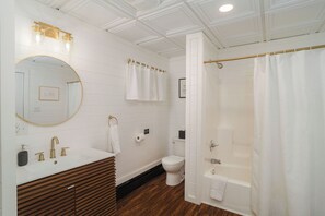 Shower, hair dryer, towels - Modern Farmhouse | Hot Tub • Firepit • Vista Views (Coudersport)