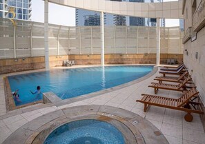 Indoor pool - Iconic Spacious 1br + Hall + 2 Baths In Mangroves Place Al-Reem Island Auh (Abu Dhabi)