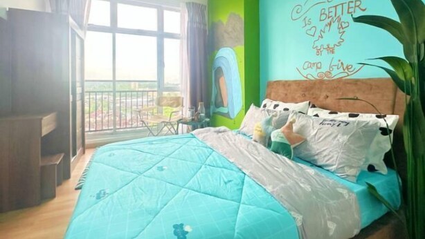 Room - ABHome [Camp Suite] Midas Seri Alam #Mall #JB (Plentong)