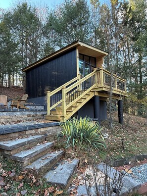 Exterior - Forava Cabin • Tiny Home in the Woods + Sauna (Ringwood)
