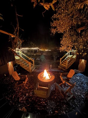 Terrace/patio - Forava Cabin • Tiny Home in the Woods + Sauna (Ringwood)