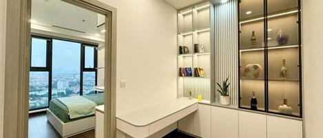 Udsigt til gårdsplads