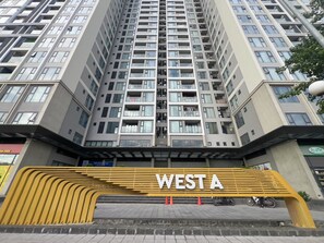 Overnatningsstedets facade