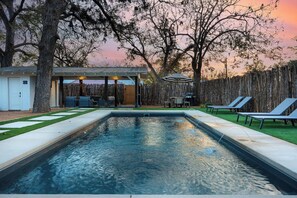 Pool - Bungalow 5-Seventeen - Pool & Fire Pit (Fredericksburg)