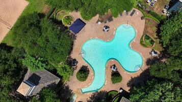 Seasonal outdoor pool