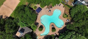 Seasonal outdoor pool