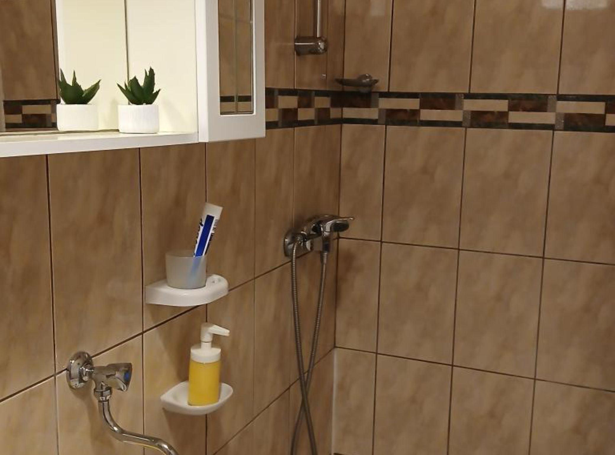 Studio (Studio Apartment with Terrace and Sea) | Bathroom