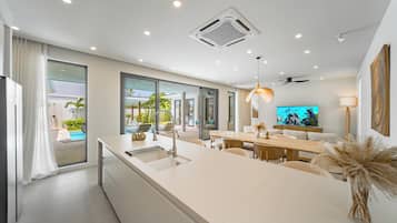 Premium Villa, 4 Bedrooms, Private Pool | Living area