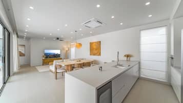 Premium Villa, 4 Bedrooms, Private Pool | Living area