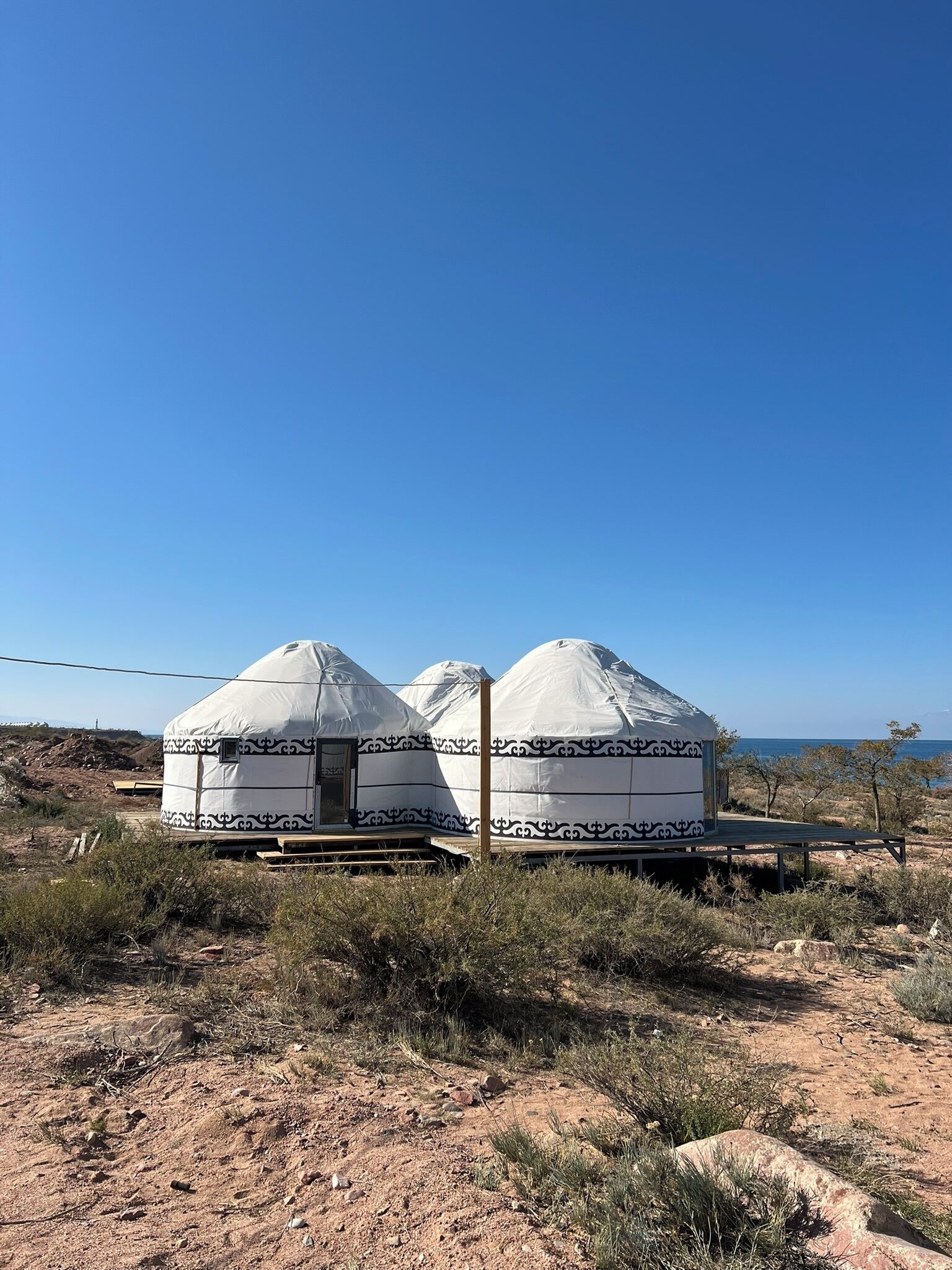 Panoramic Twin Room, Lanai, Lake View | Terrace/patio