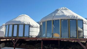 全景雙床房, 夏威夷式陽台, 湖景 | 免費無線上網