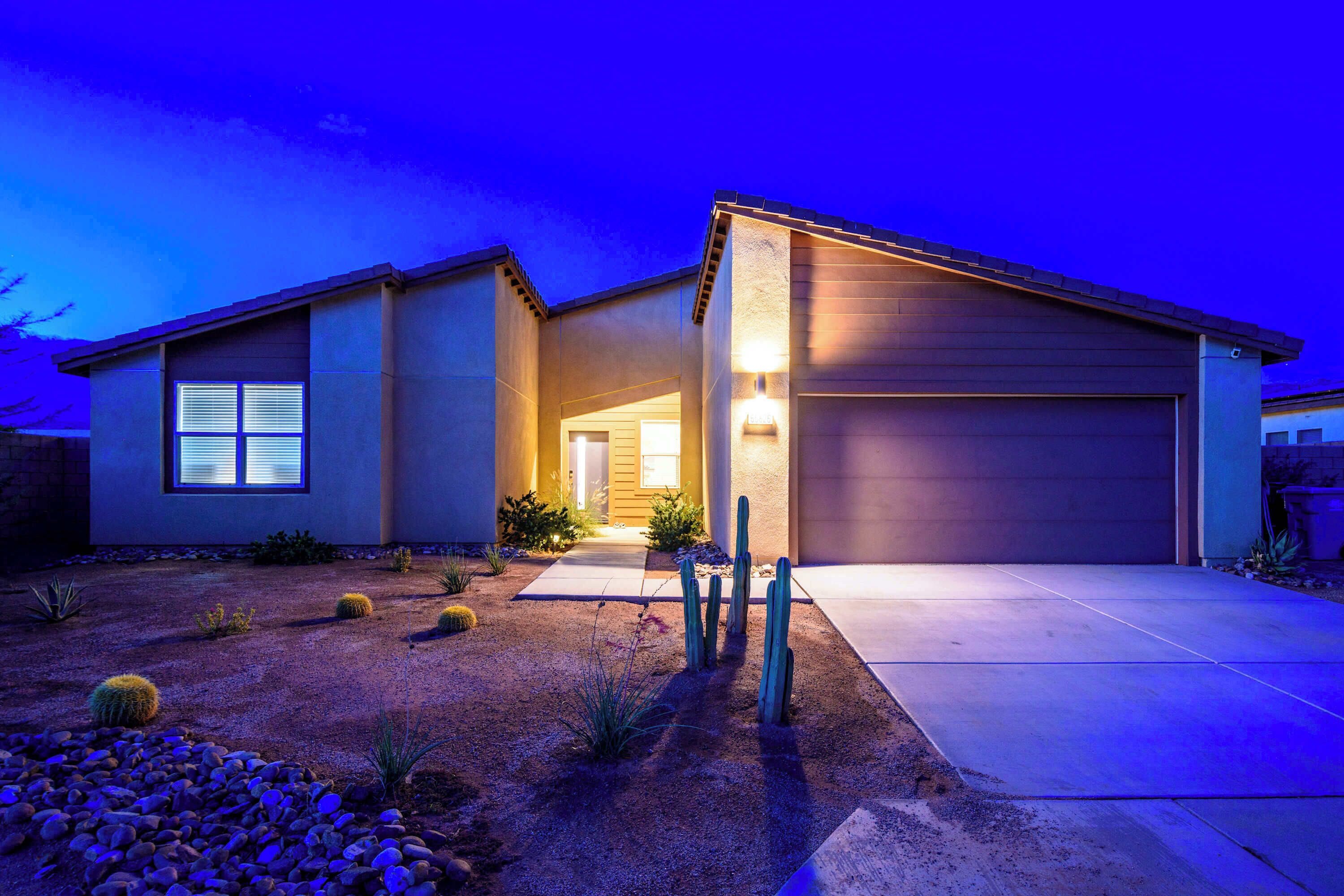 Front of property - evening/night