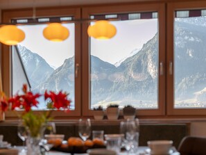 View from Holiday Home [winter] - Nice semi-detached house in Mayrhofen-Ramsau (Ramsau im Zillertal)