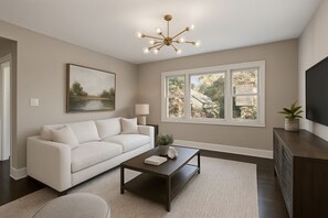 Living area - Spacious Family Loft with Dining, Game Room, Near NYC, Sleeps 14 (Leonia)