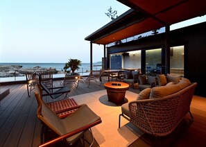 Villa de lujo, para no fumadores, vista al océano | Terraza o patio