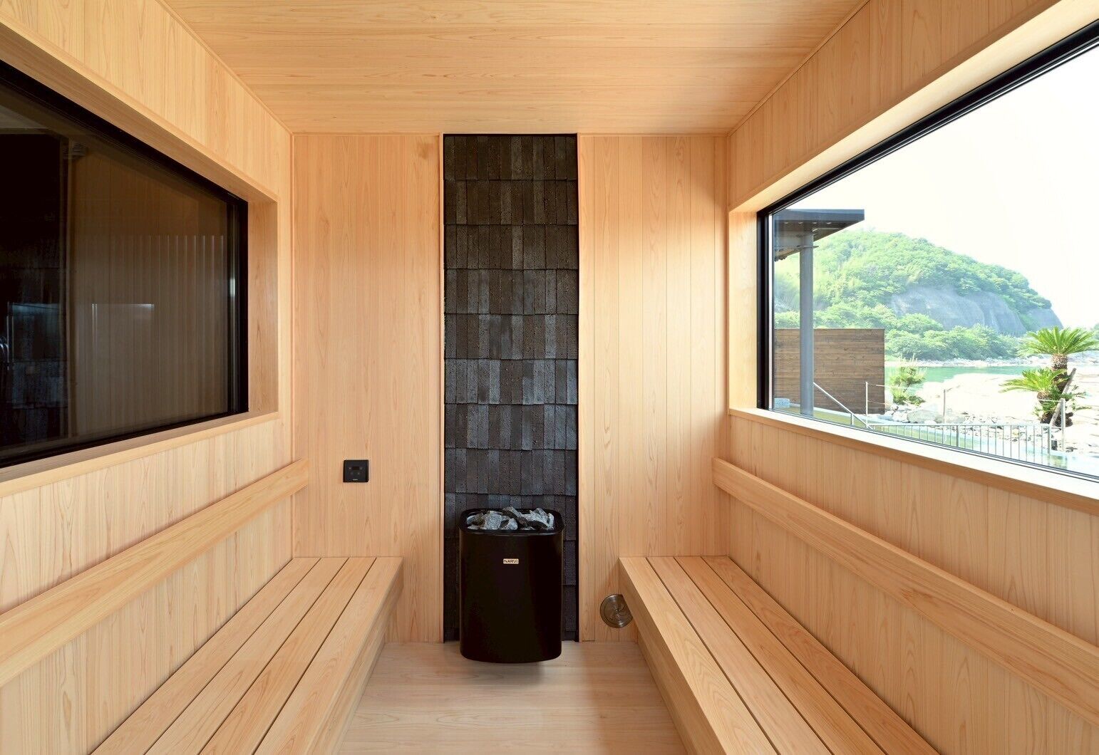 ラグジュアリー ヴィラ 禁煙 オーシャンビュー | バスルーム | 個別の浴槽とシャワー、温泉浴槽、レインフォールシャワー、バスアメニティ (無料)