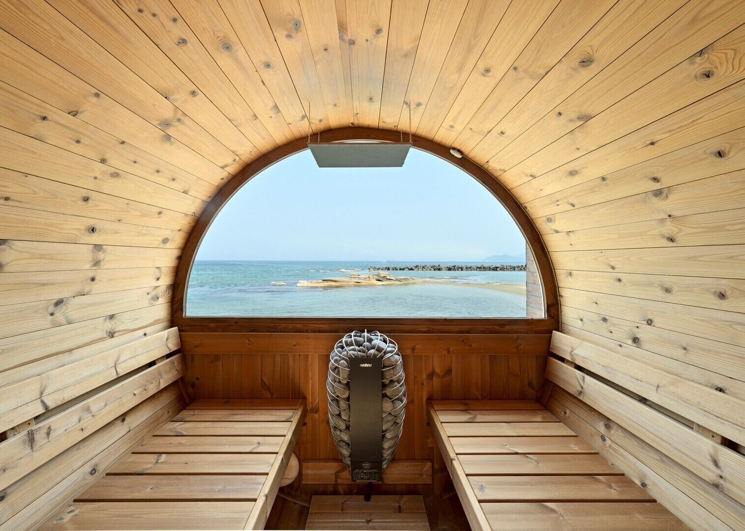 Vila Mewah, Bebas Asap Rokok, pemandangan samudra | Kamar mandi | Bathtub dan shower terpisah dan pemandian mata air panas