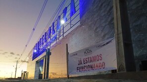 Front of property - Hotel Plaza (Cruzeta)