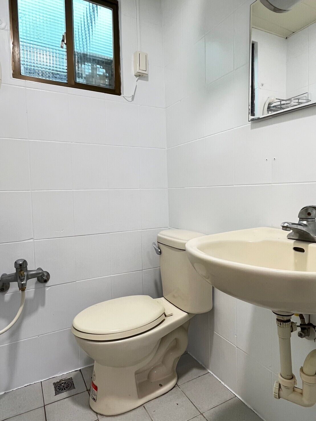 Hair dryer, toilet paper