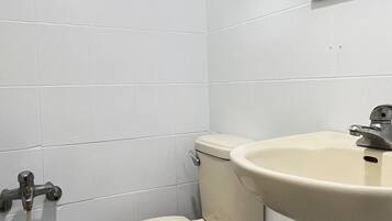 Hair dryer, toilet paper