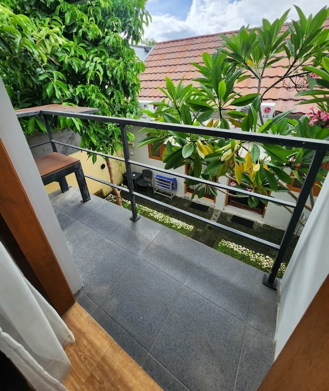 豪華複式房屋, 花園景 | 陽台