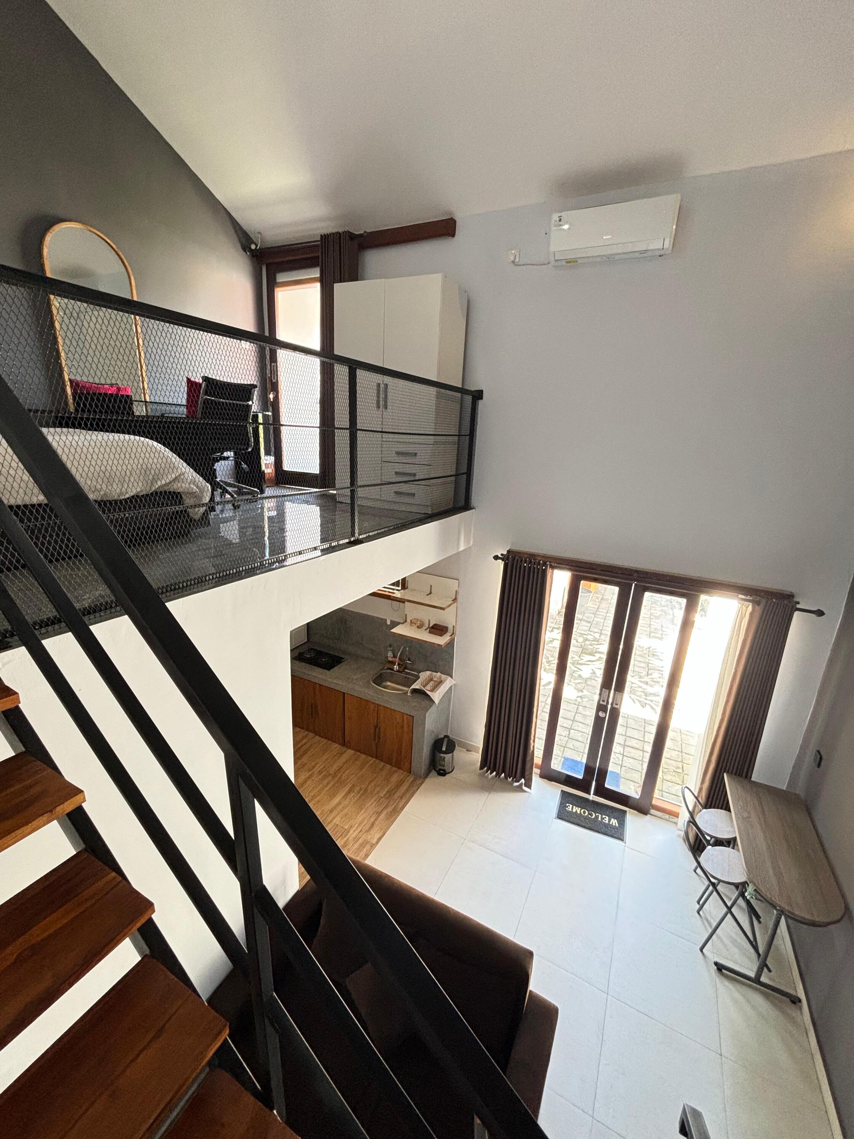 Appartement Duplex Deluxe, vue jardin