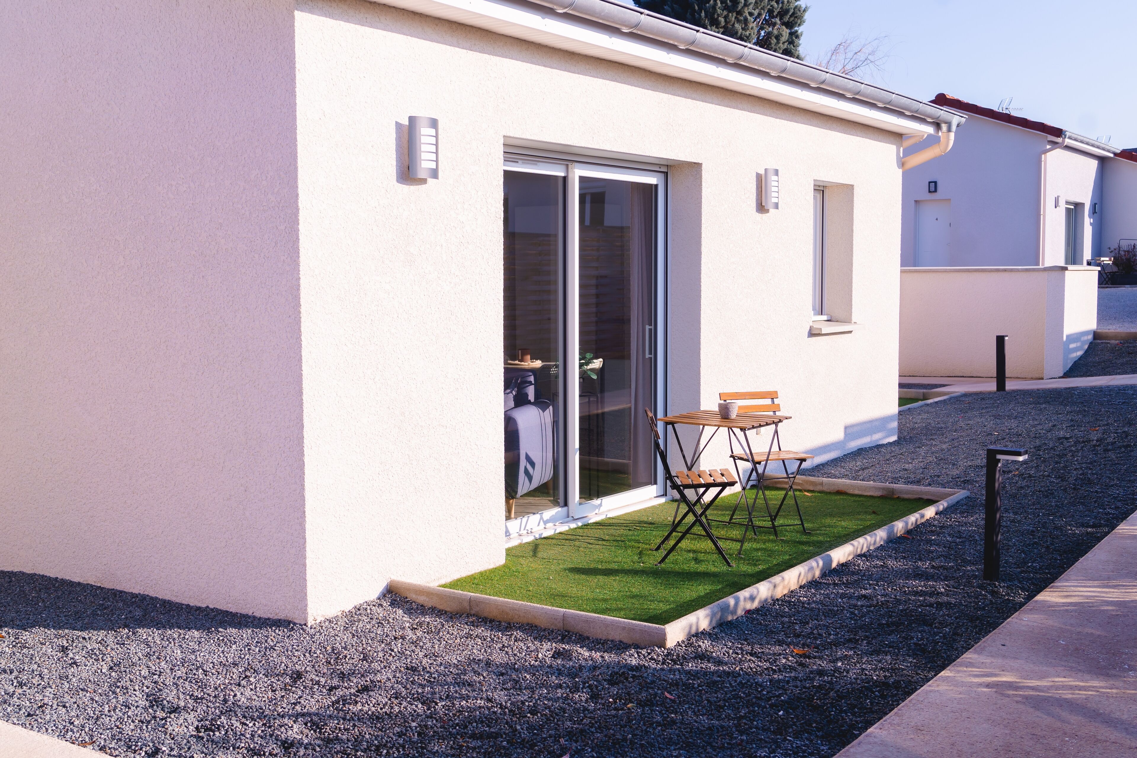 Apartemen Keluarga, 2 kamar tidur, pemandangan halaman | Teras/patio