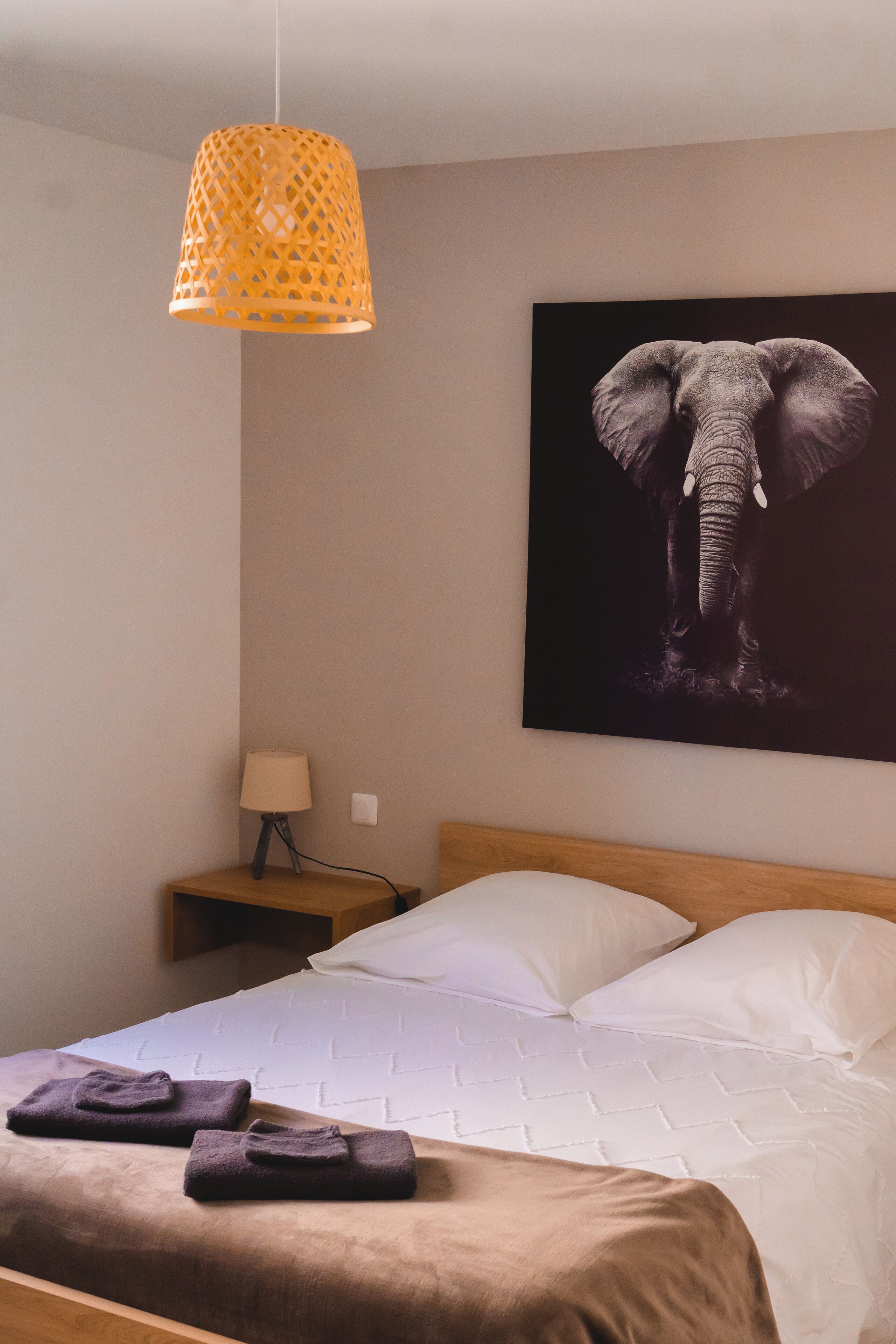 Family Apartment, 2 Bedrooms, Courtyard View | Blackout drapes, soundproofing, iron/ironing board, free WiFi