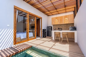 Villa | Living area | 32-inch Smart TV with digital channels - Amartya Villa by Betterplace (Ubud)