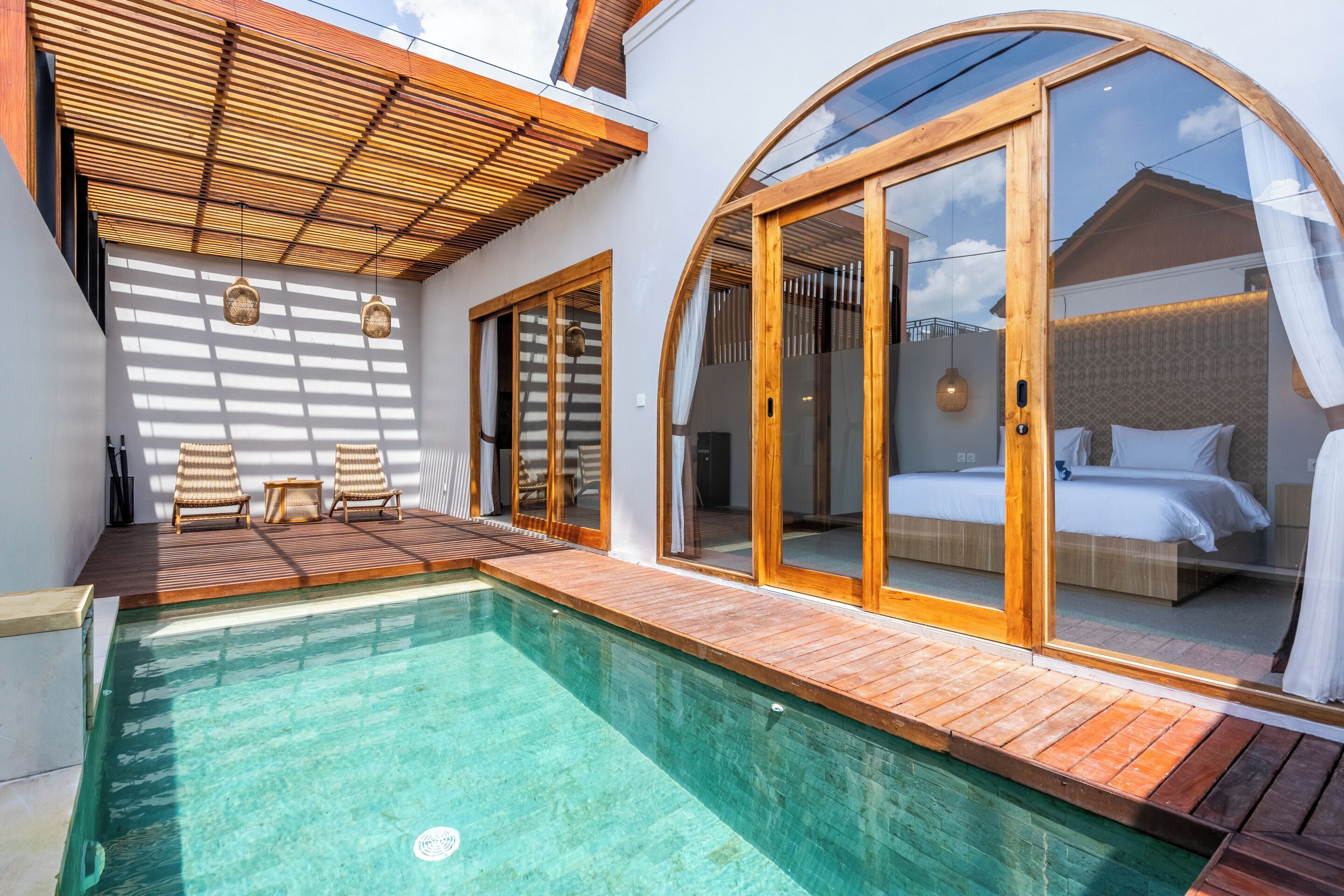 Classic-Villa | Wohnbereich | 32-Zoll-Smart-TV mit Digitalempfang