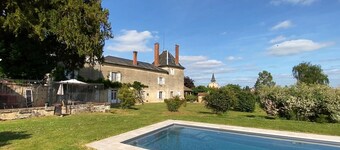 3 luxury bedroom gite on Manoir estate