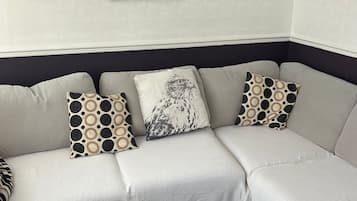 Chalet, 1 kamar tidur, Boleh Merokok, patio | Ruang keluarga