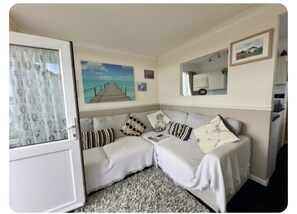 Chalet, 1 Bedroom, Smoking, Patio | Living room - Chalet Rik Couples Retreat in East Riding of Yorkshire (Withernsea)