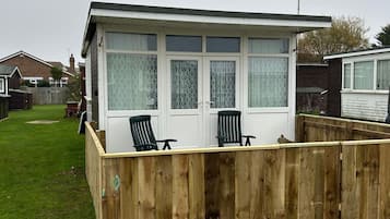 Nhà gỗ, 1 phòng ngủ, hút thuốc, sân hiên | Ngoại thất