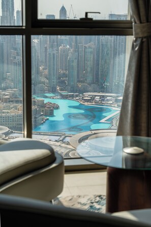 منظر من الجو على ارتفاع عالٍ