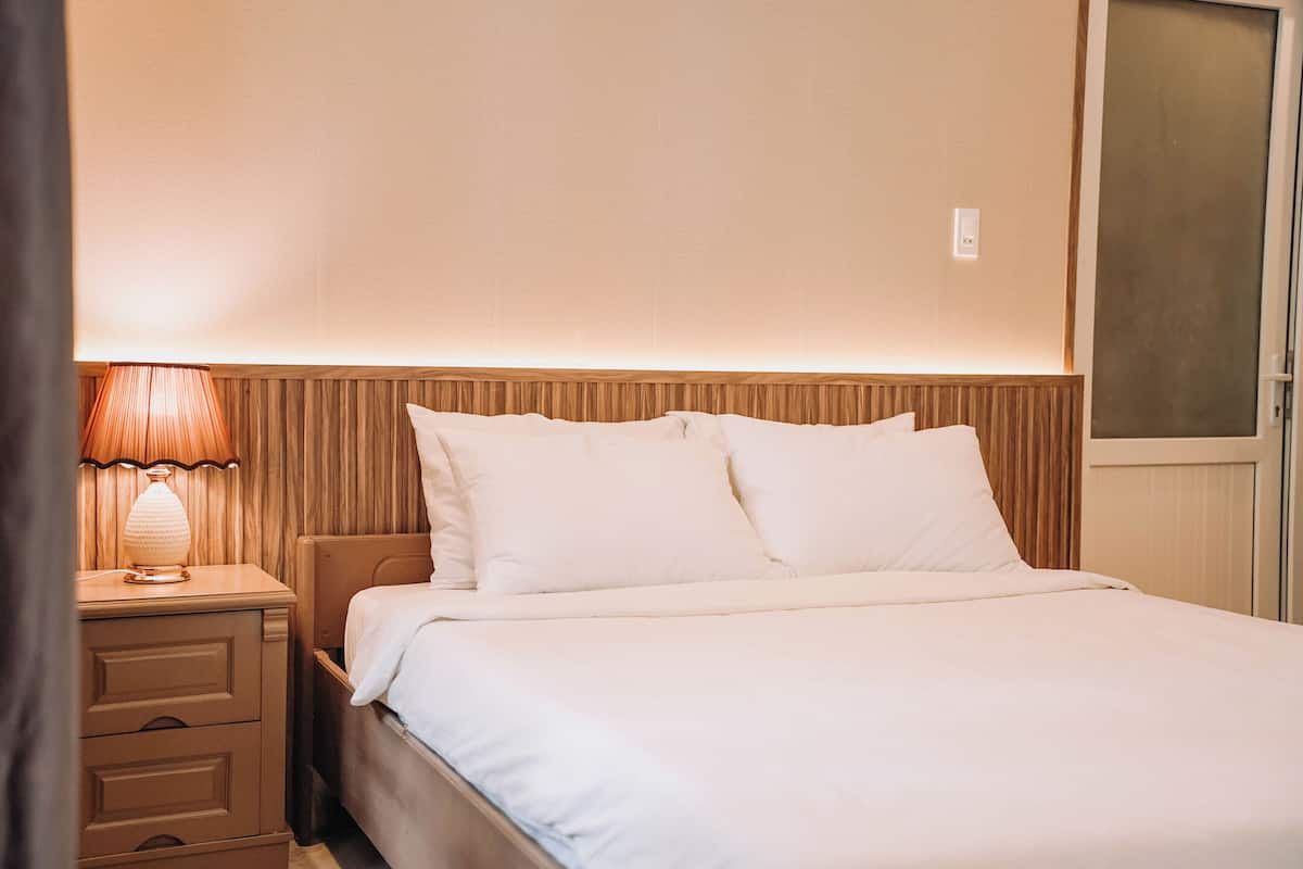 Standard Double Room, Courtyard View | Blackout drapes, soundproofing, free WiFi