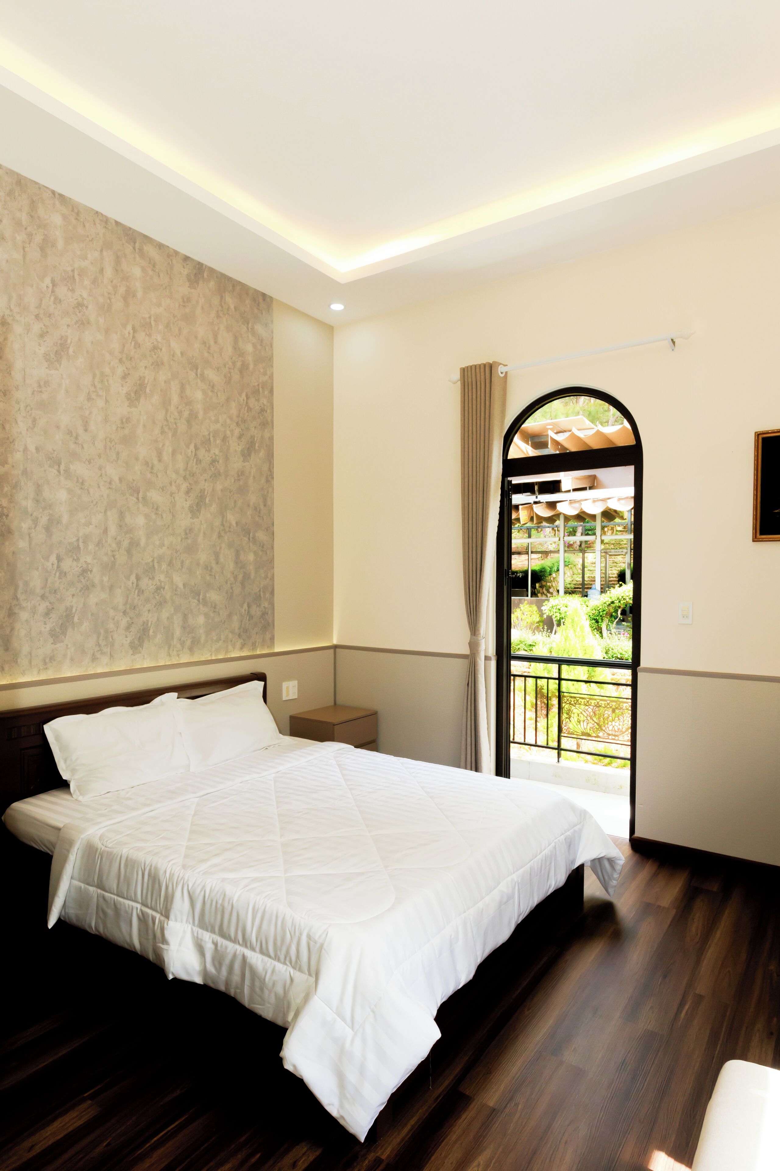 Habitació doble superior, balcó, vistes al jardí | Cortines opaques, habitacions insonoritzades i wifi gratuïta 