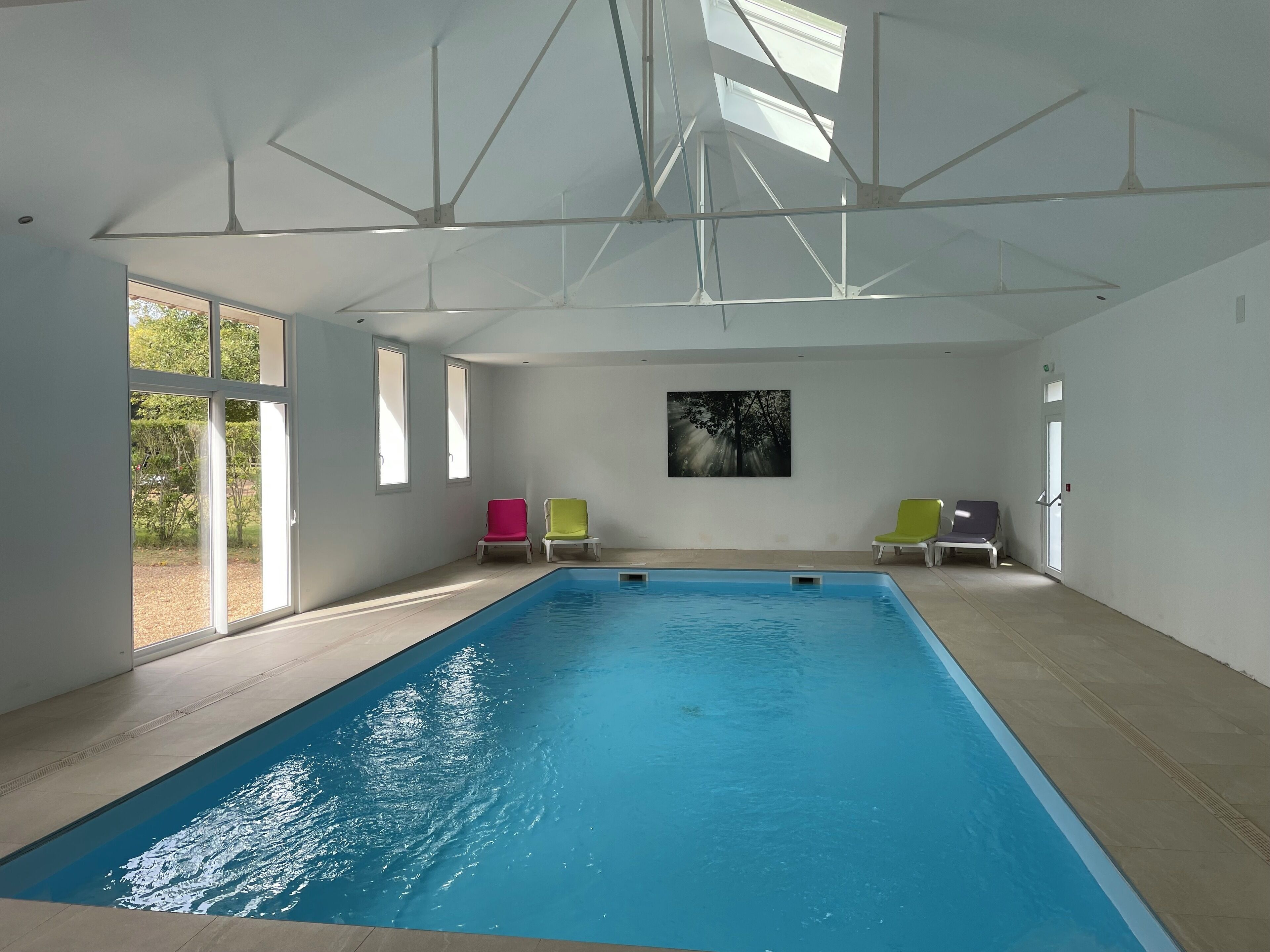 Piscine couverte, piscine extérieure (ouverte en saison)